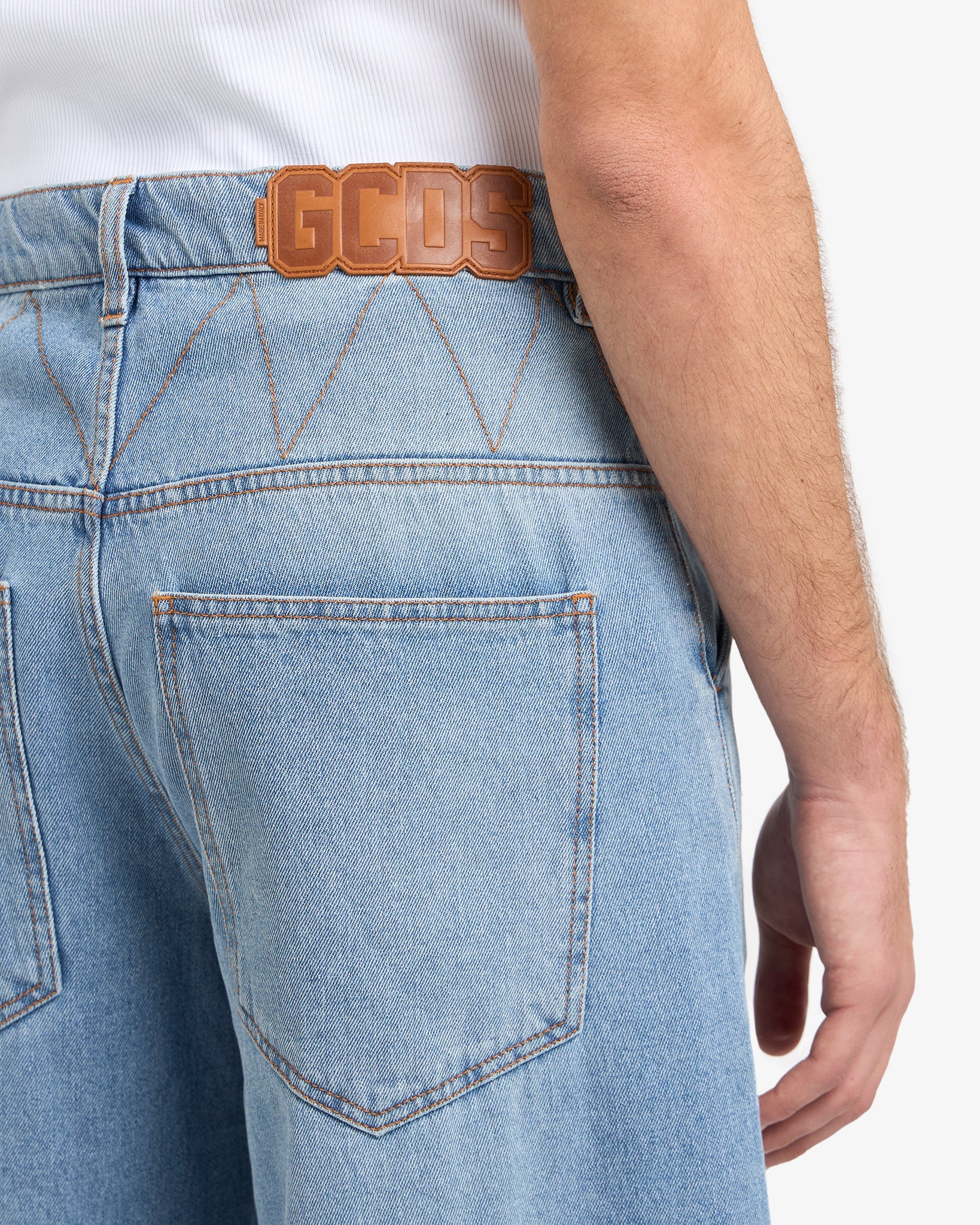 Jeans oversized in denim stone washed - Image 6