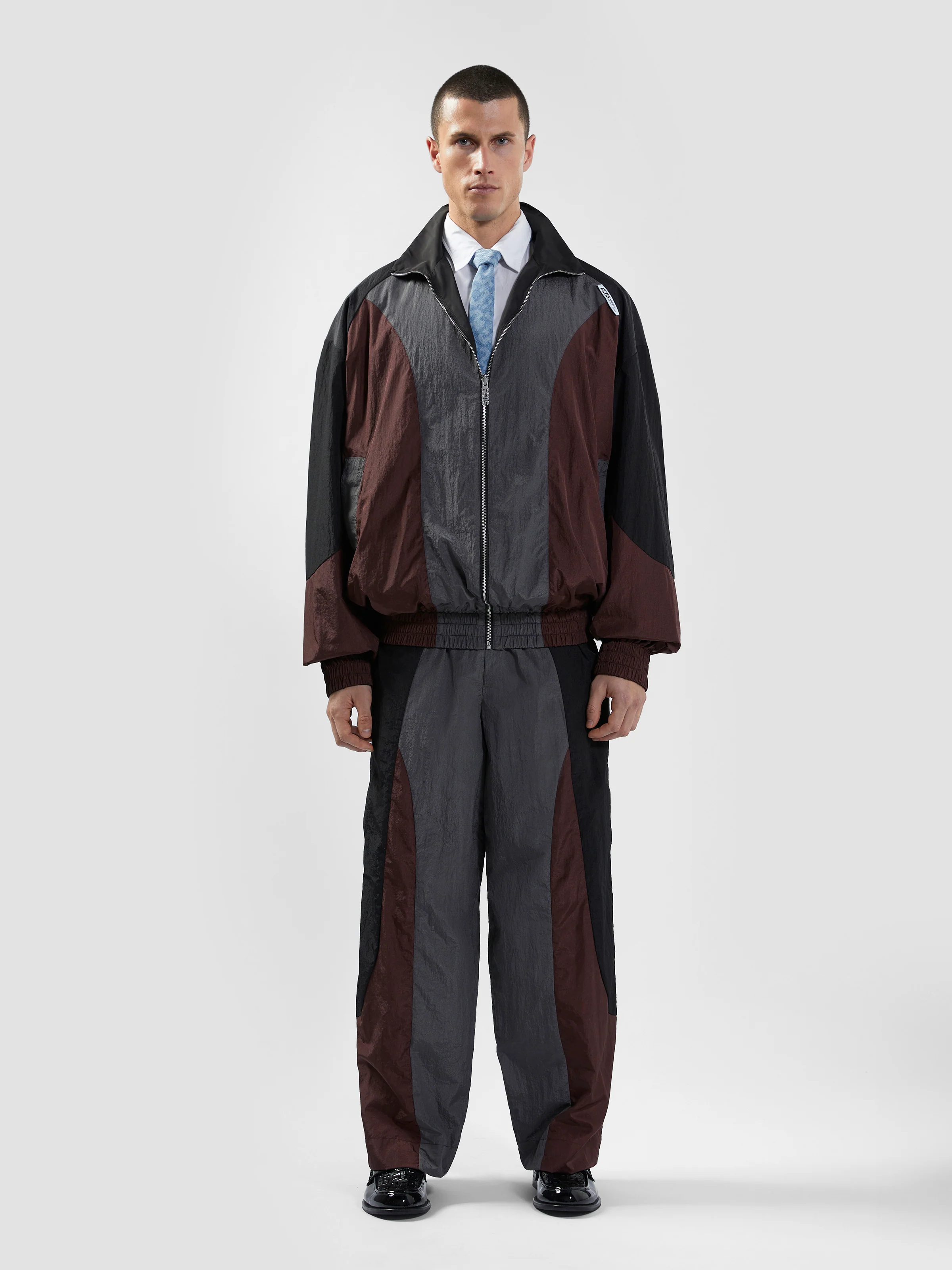 Pantaloni tuta color block - Image 3
