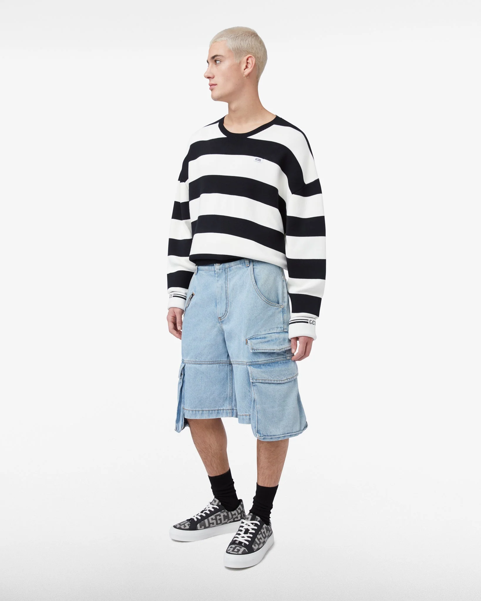 Shorts ultracargo in denim - Image 3