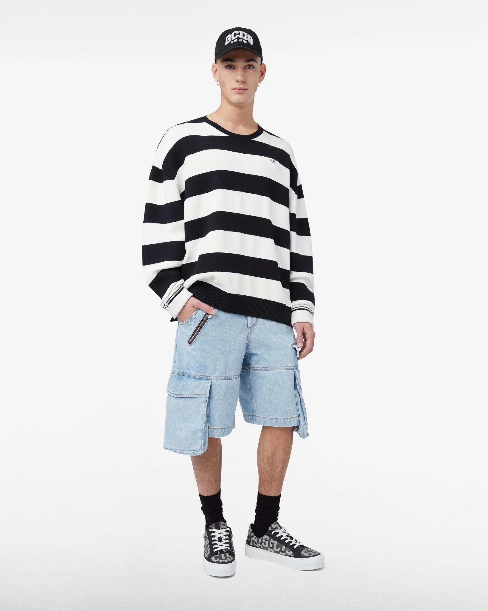 Shorts ultracargo in denim - Image 4