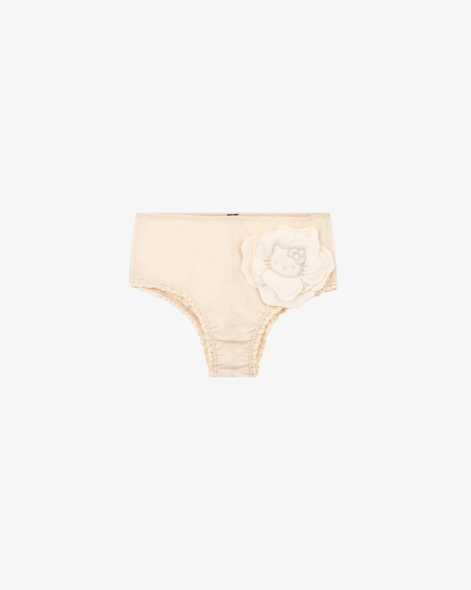 Slip in cotone con fiore Hello Kitty
