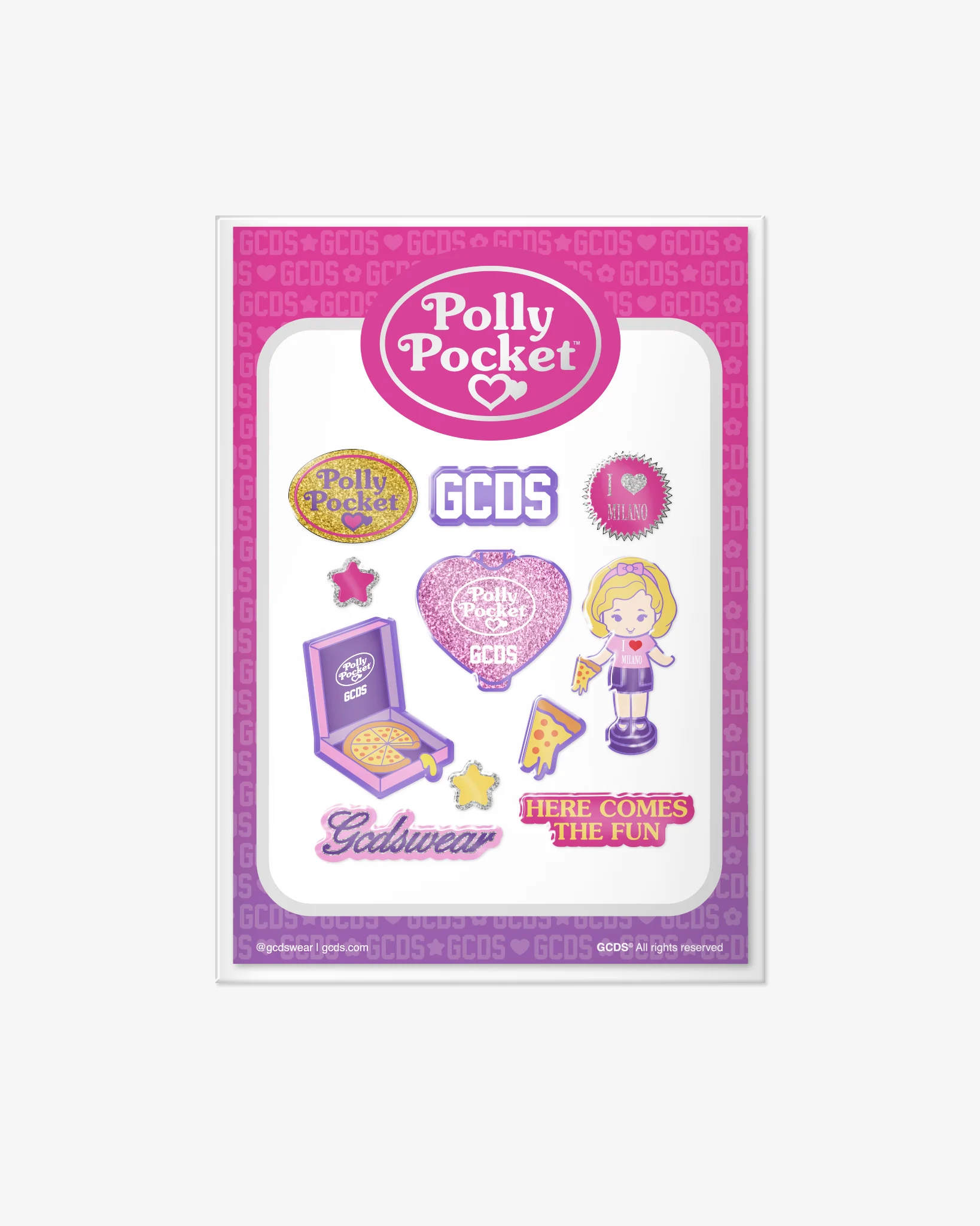 Sticker Pack Polly Pocket - Puffy