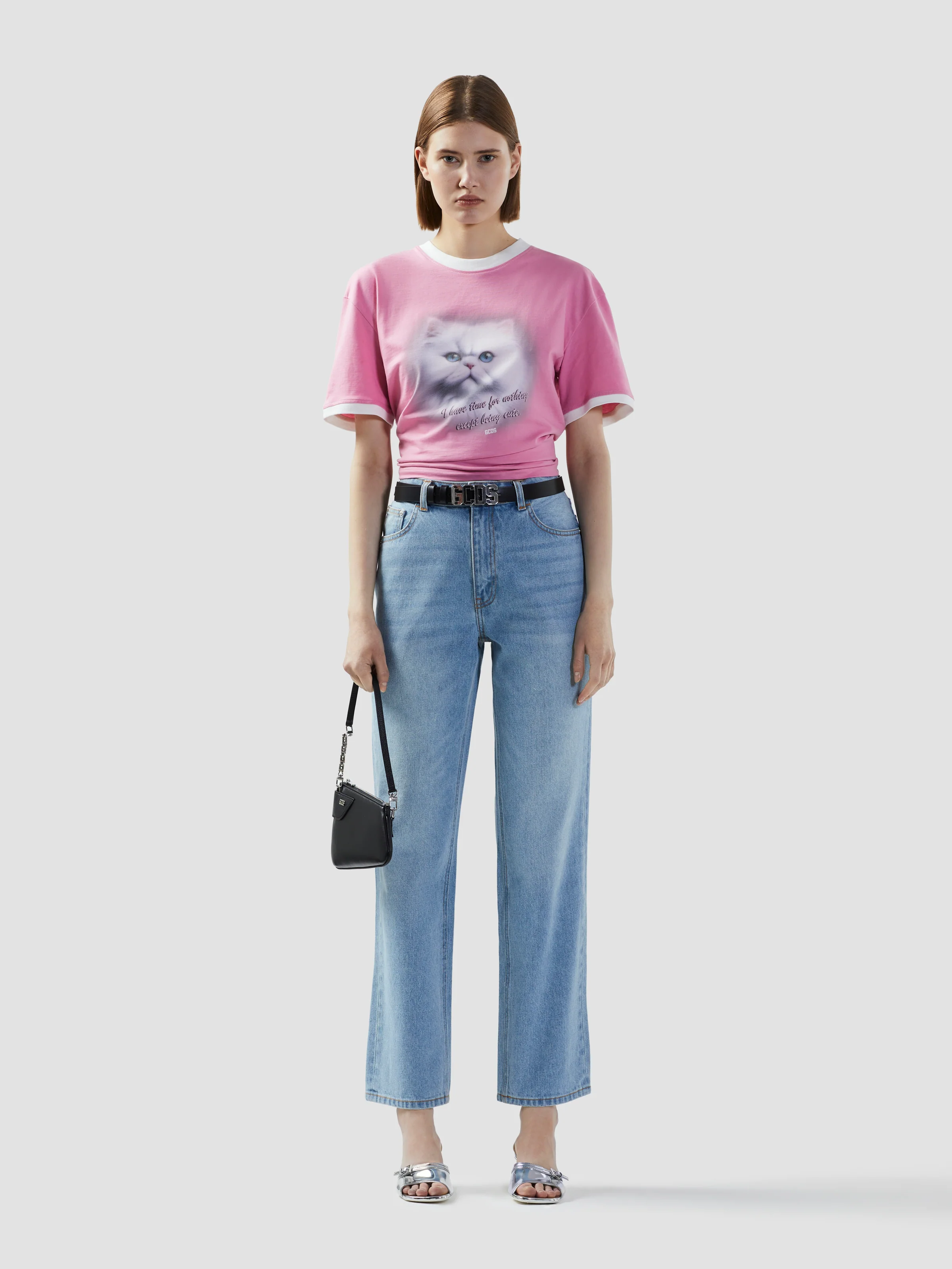 T-shirt boxy Kitten - Image 3
