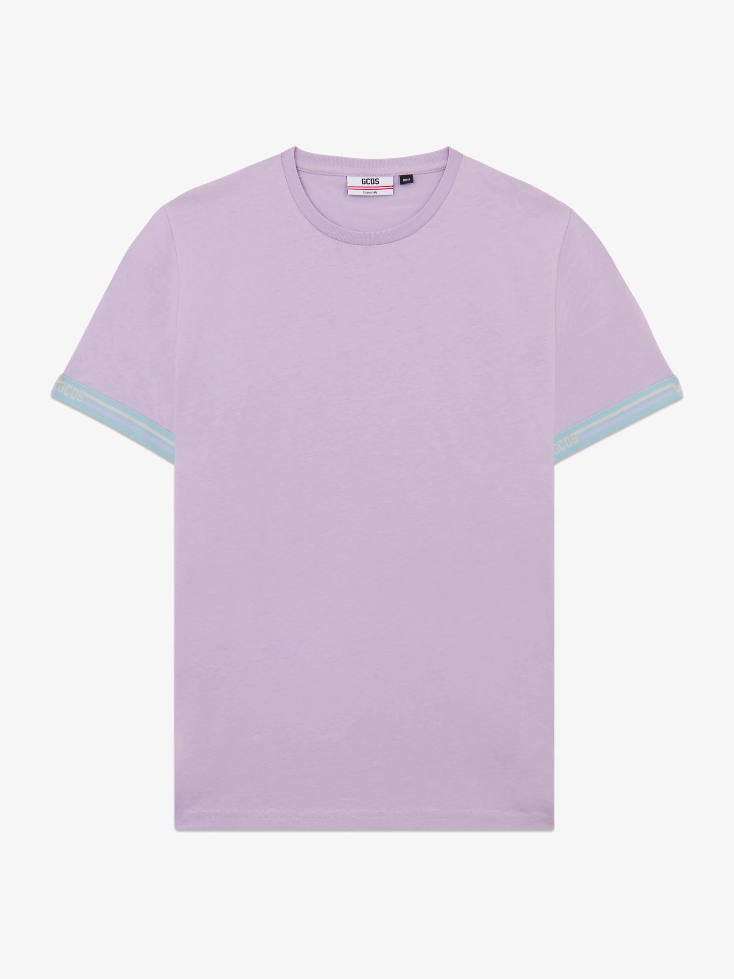 T-shirt con profili logati