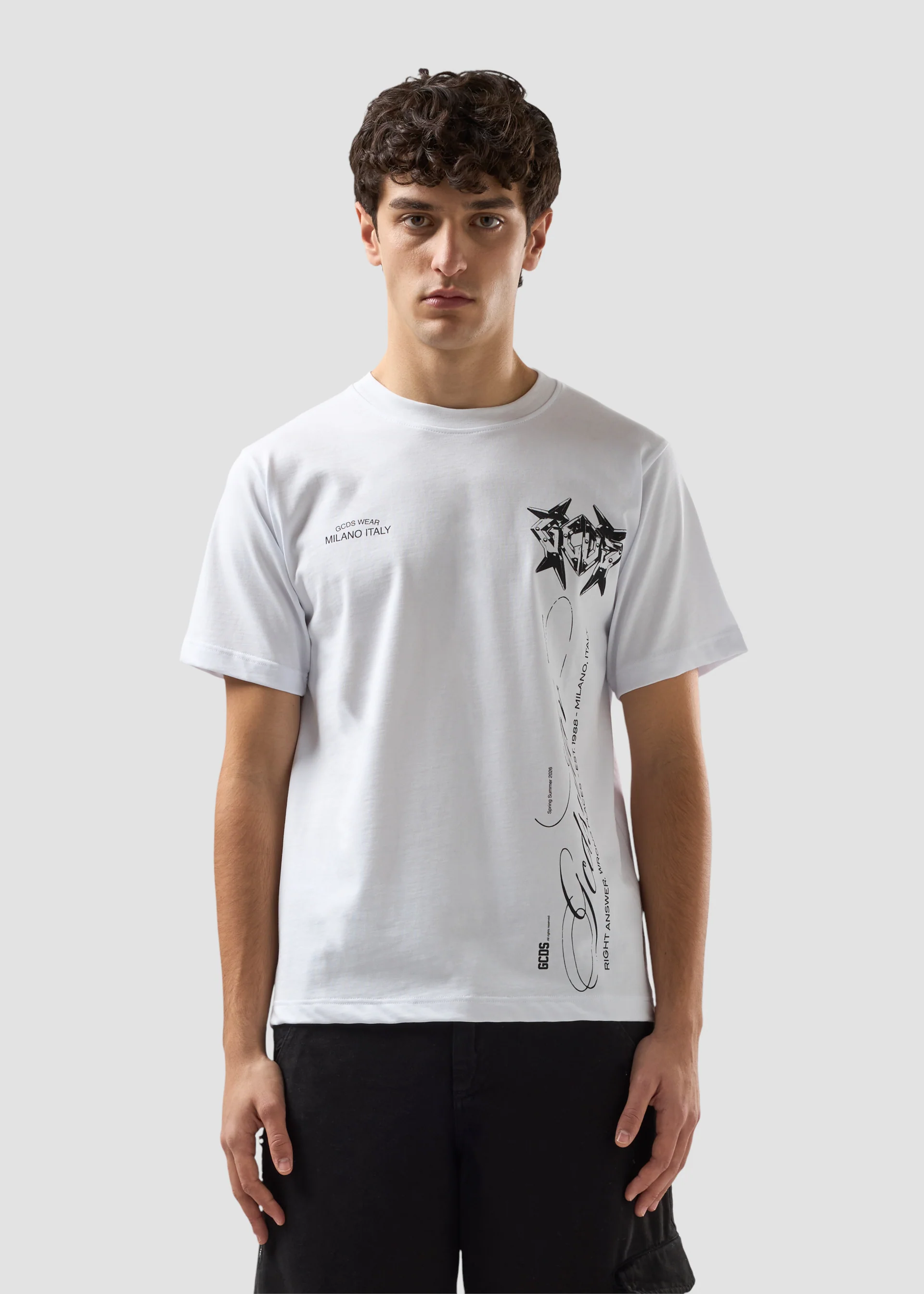 T-shirt con stampa History - Image 3
