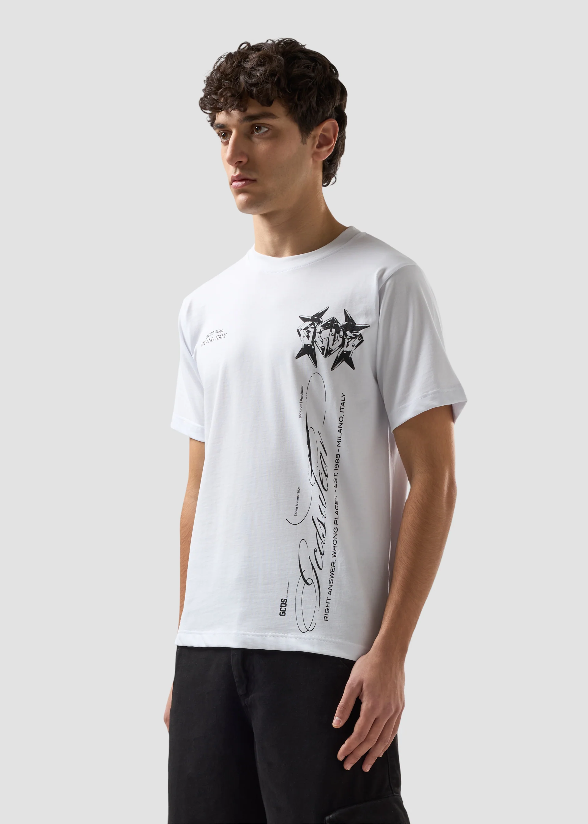 T-shirt con stampa History - Image 4