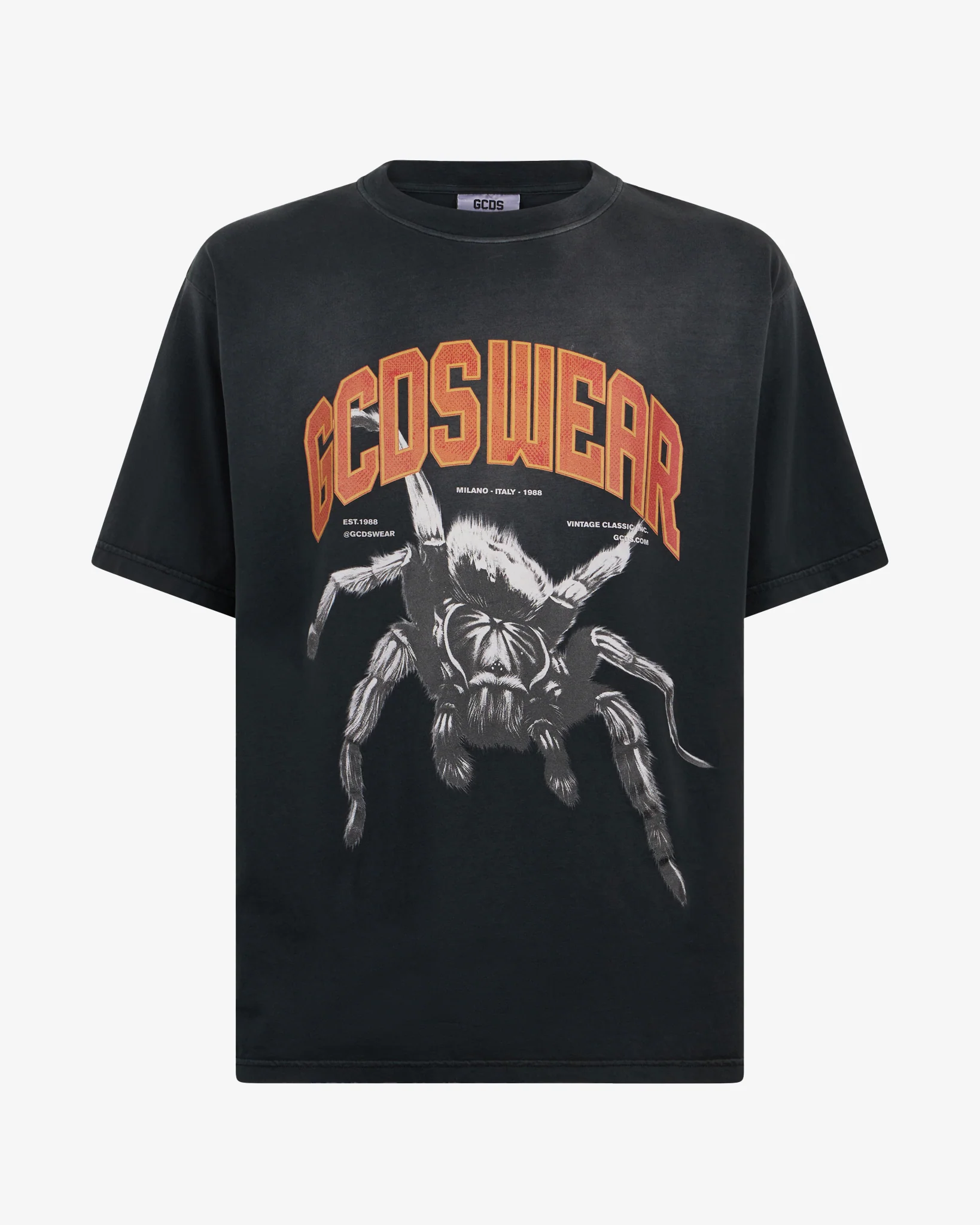 T-shirt oversize GCDSwear con ragno