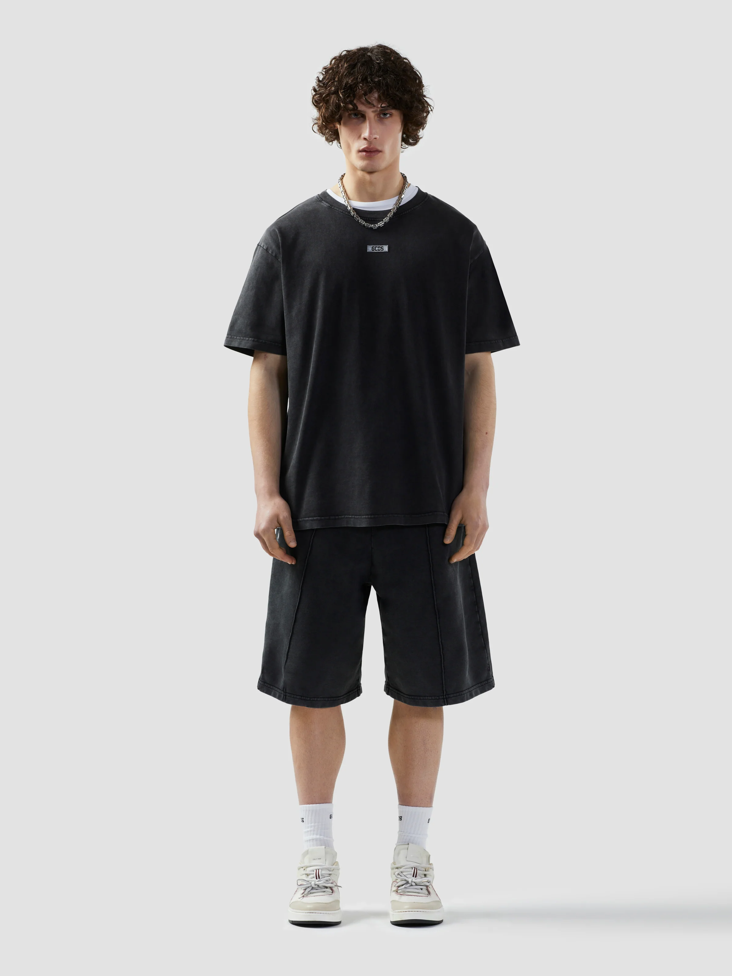 T-shirt oversize stone washed - Image 2