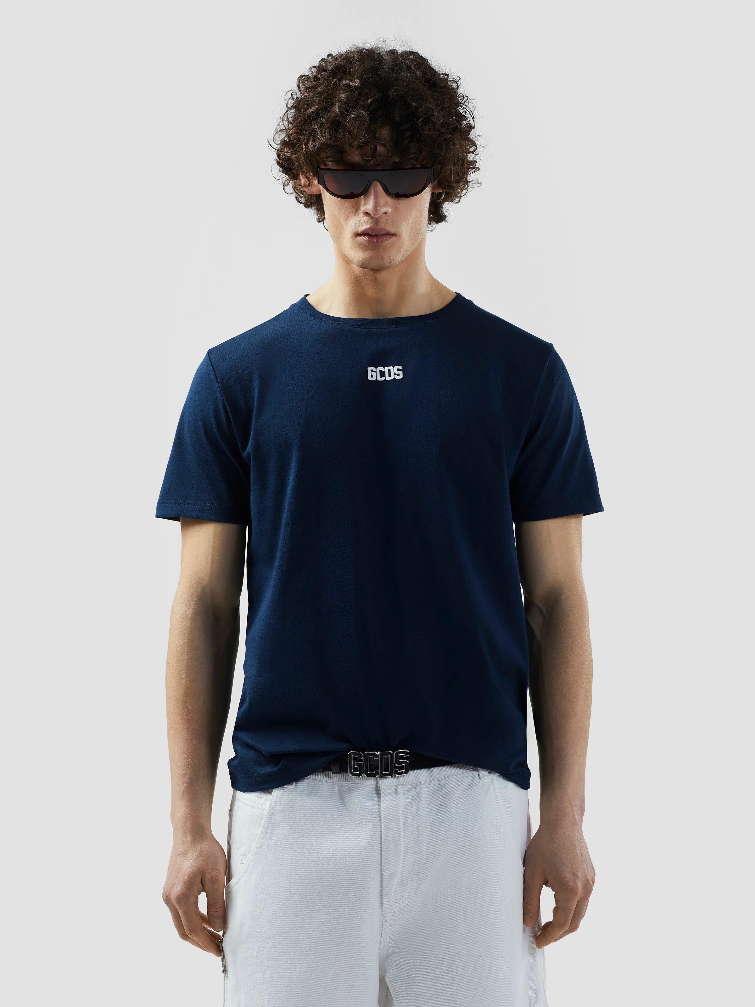 T-shirt regular in cotone con logo - Image 3