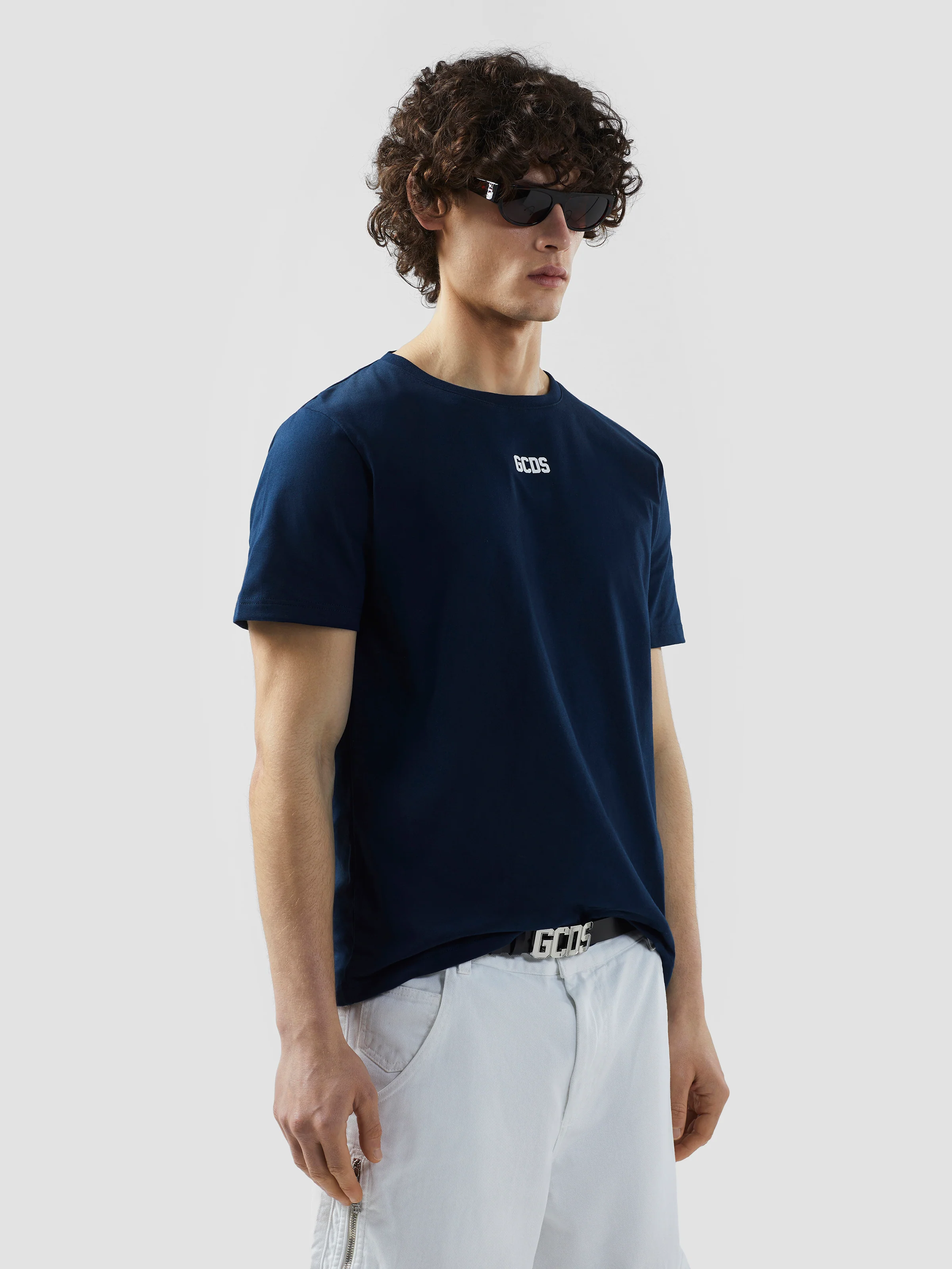 T-shirt regular in cotone con logo - Image 4