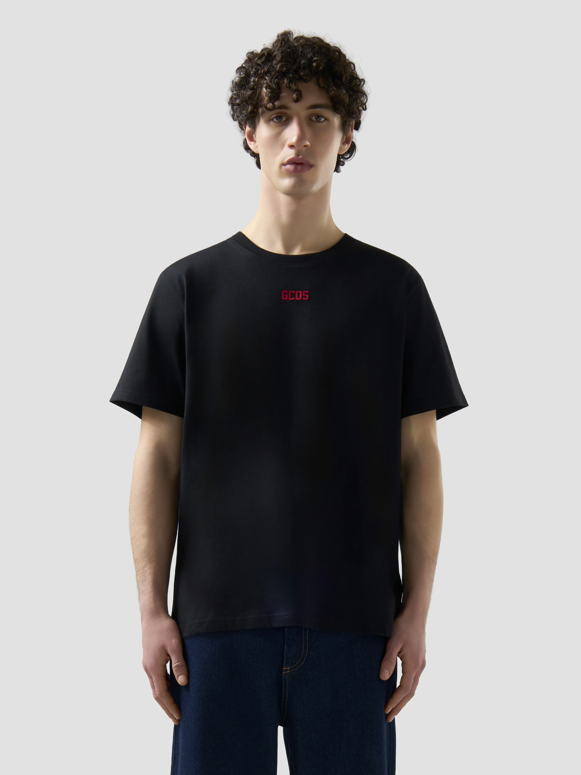 T-shirt regular con logo sul petto - Image 3