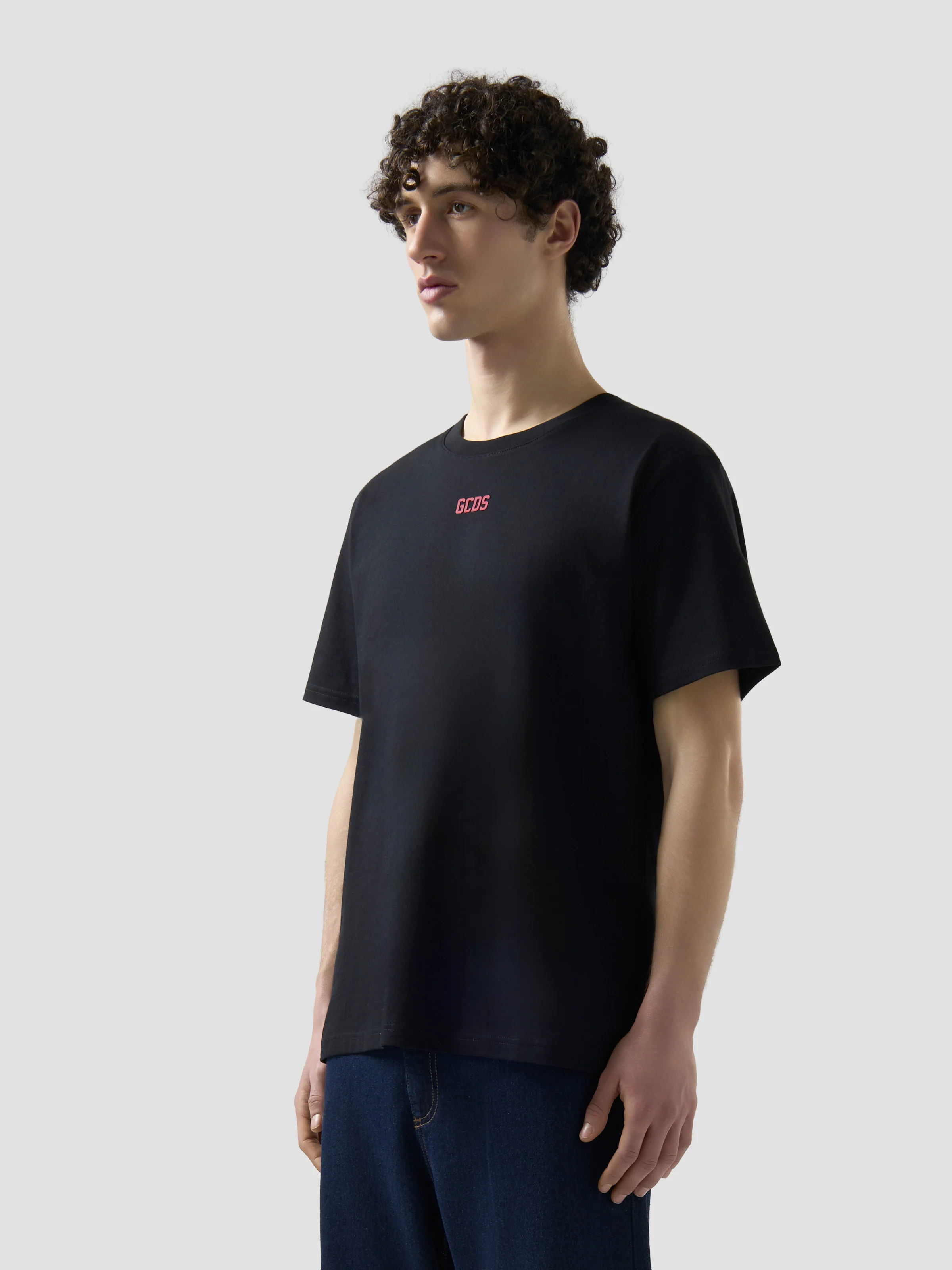 T-shirt regular con logo sul petto - Image 4