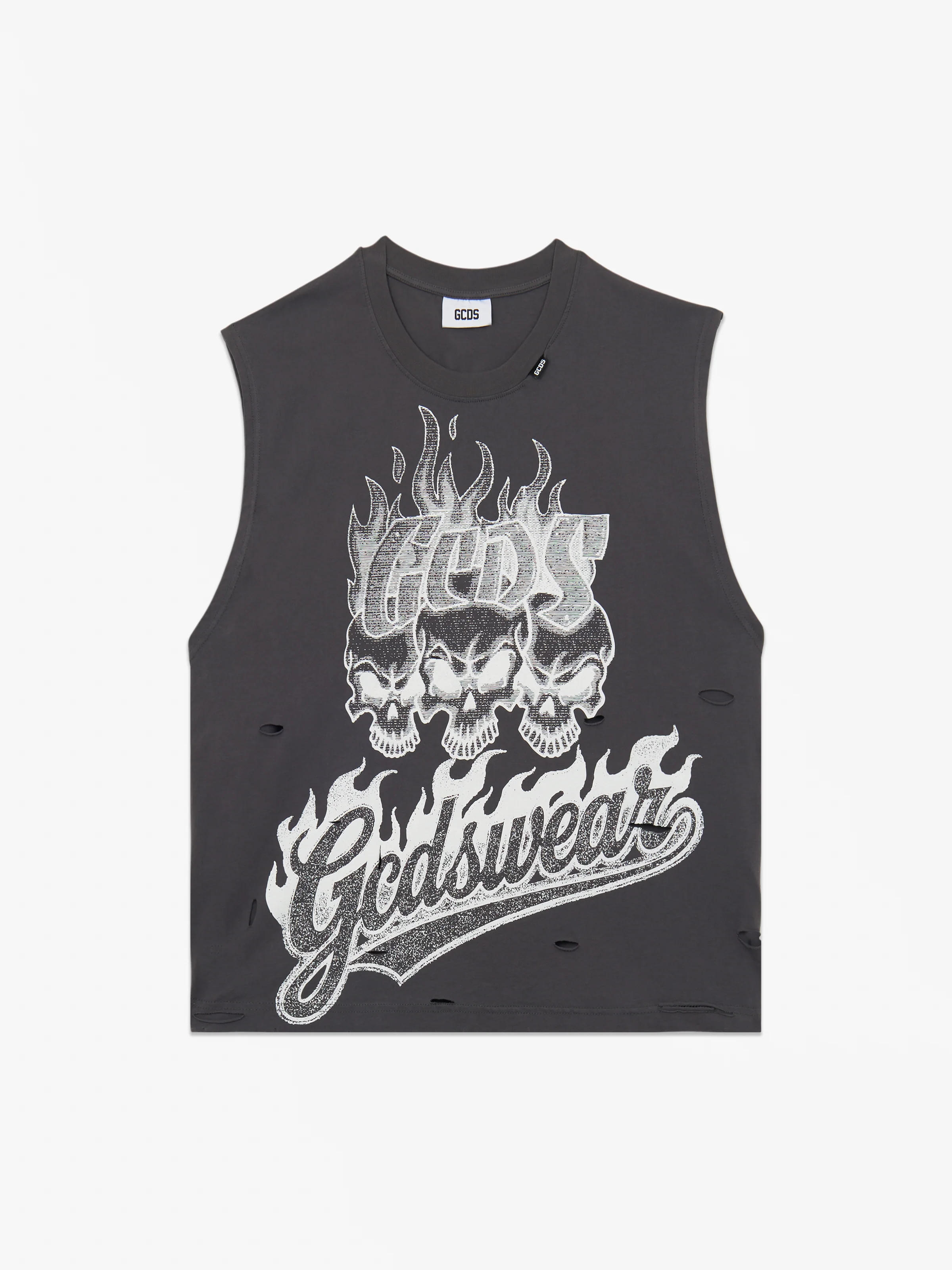 T-shirt smanicata con stampa Riders