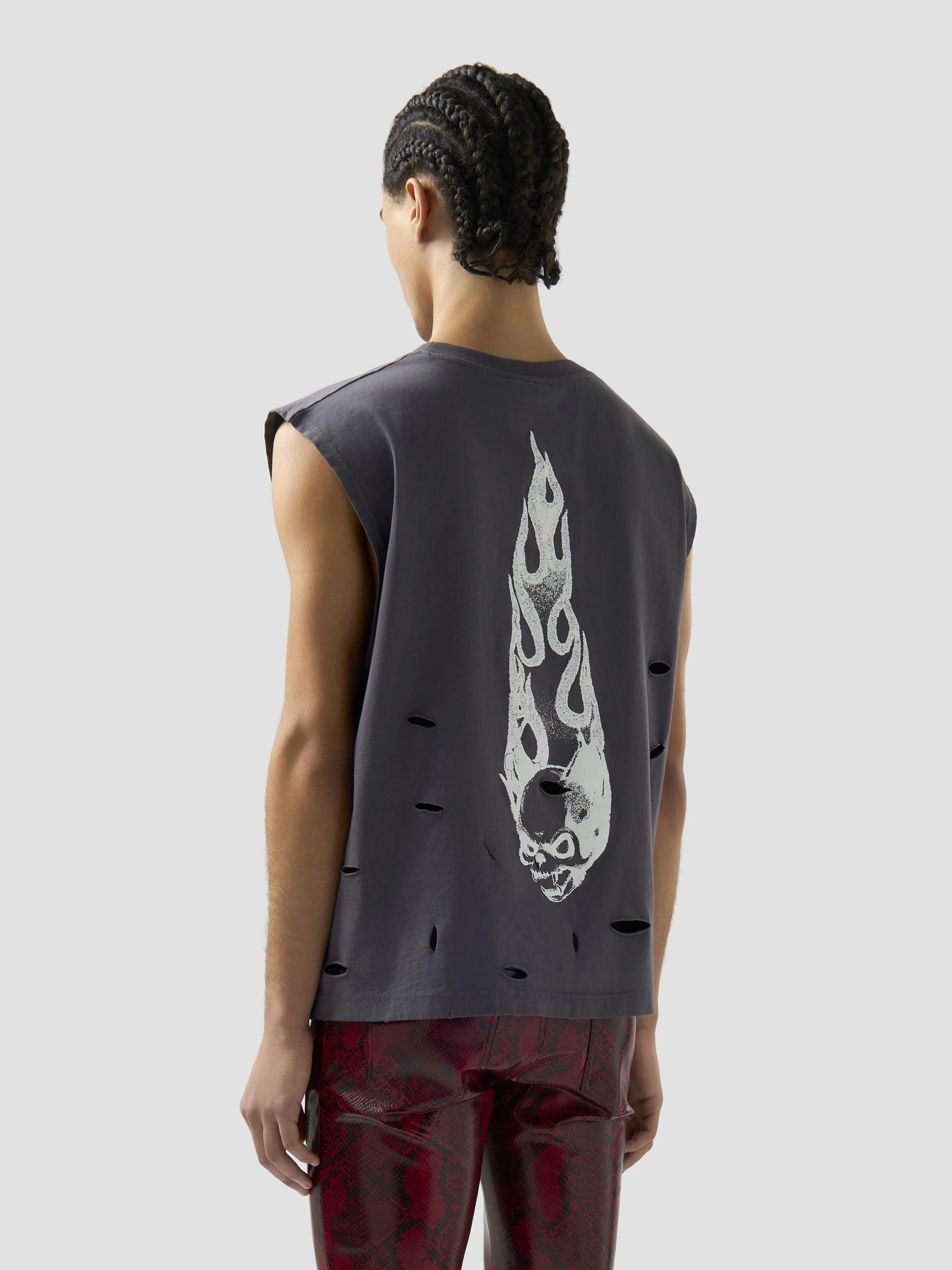 T-shirt smanicata con stampa Riders - Image 5