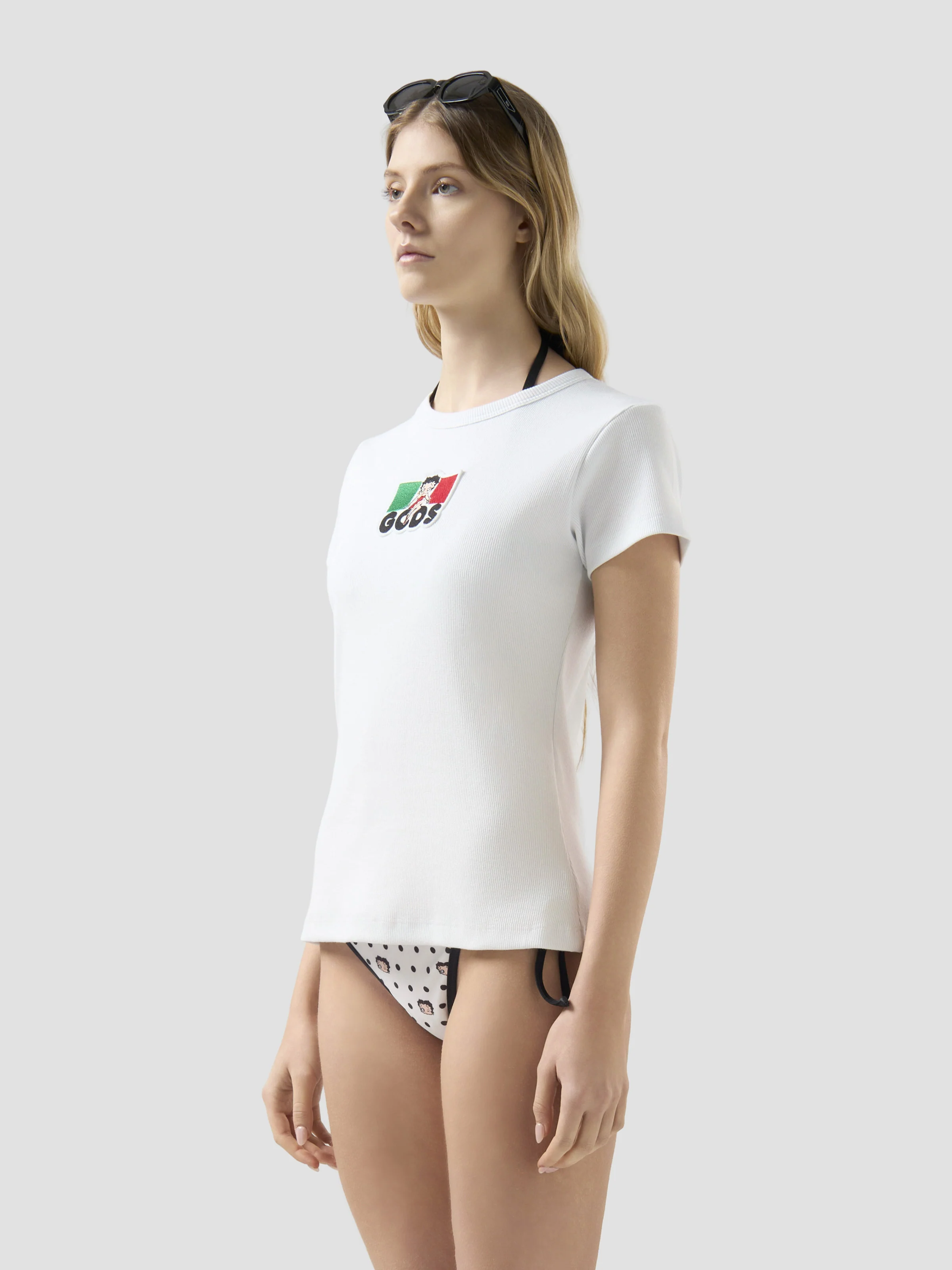 T-shirt slim manica corta Betty Boop - Image 4