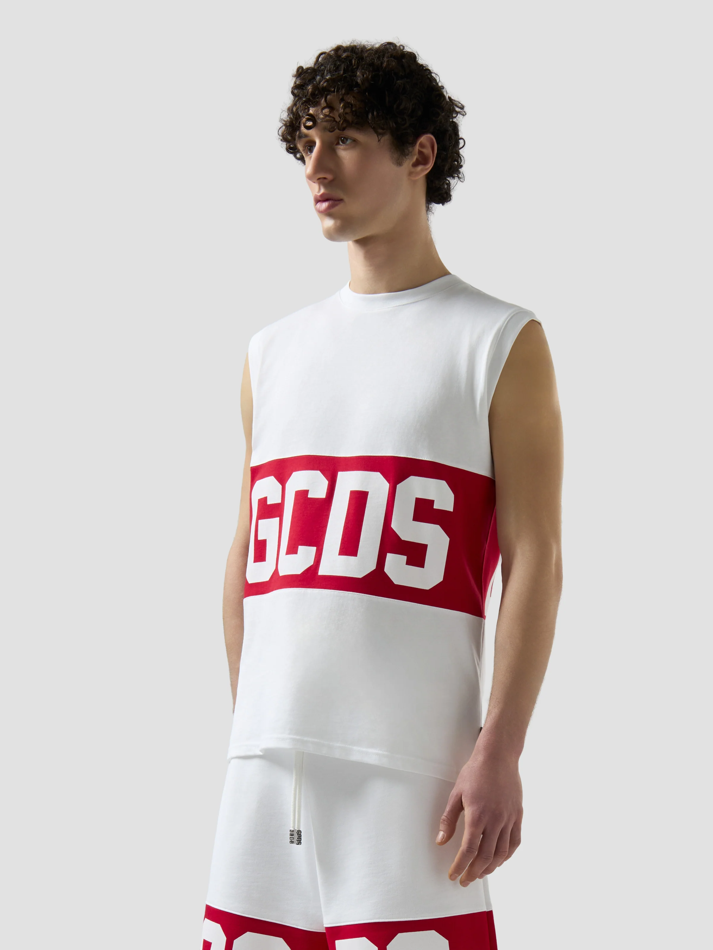 T-shirt smanicata con Banda Logo - Image 4