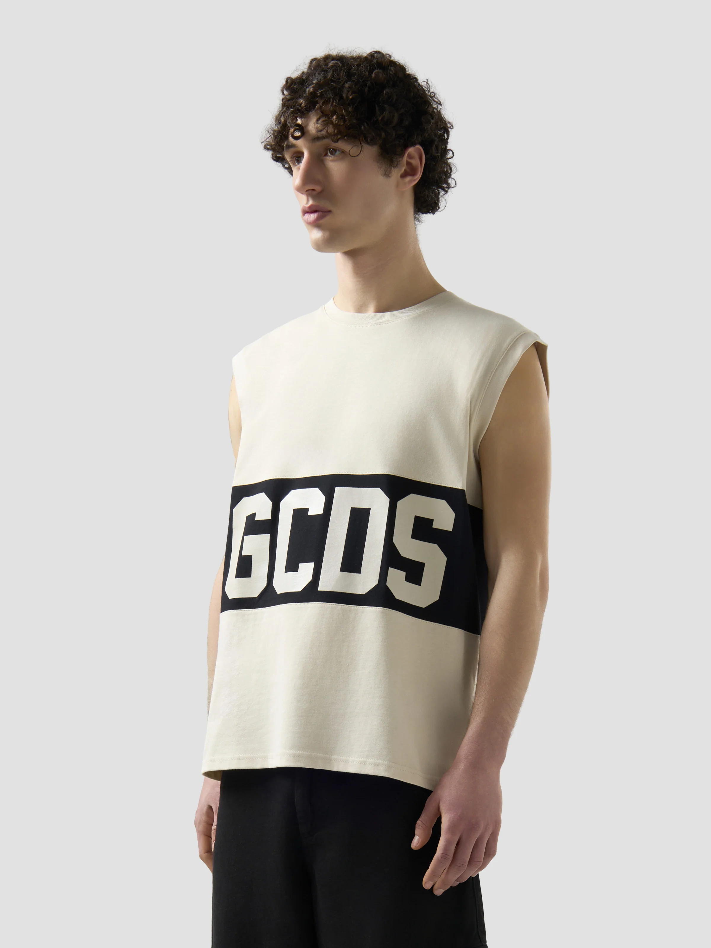 T-shirt smanicata con Banda Logo - Image 4