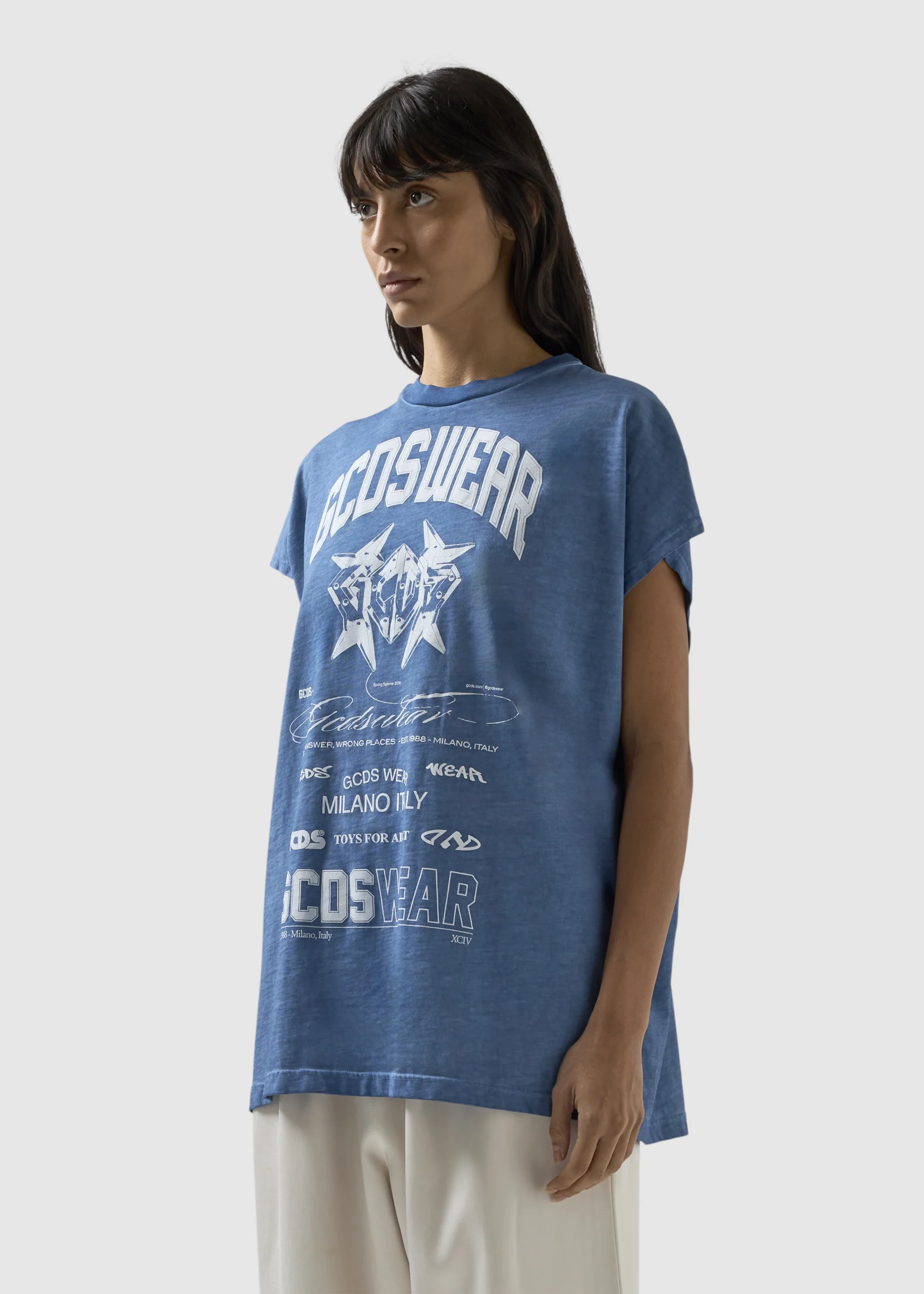 T-shirt smanicata con stampa "History" - Image 4