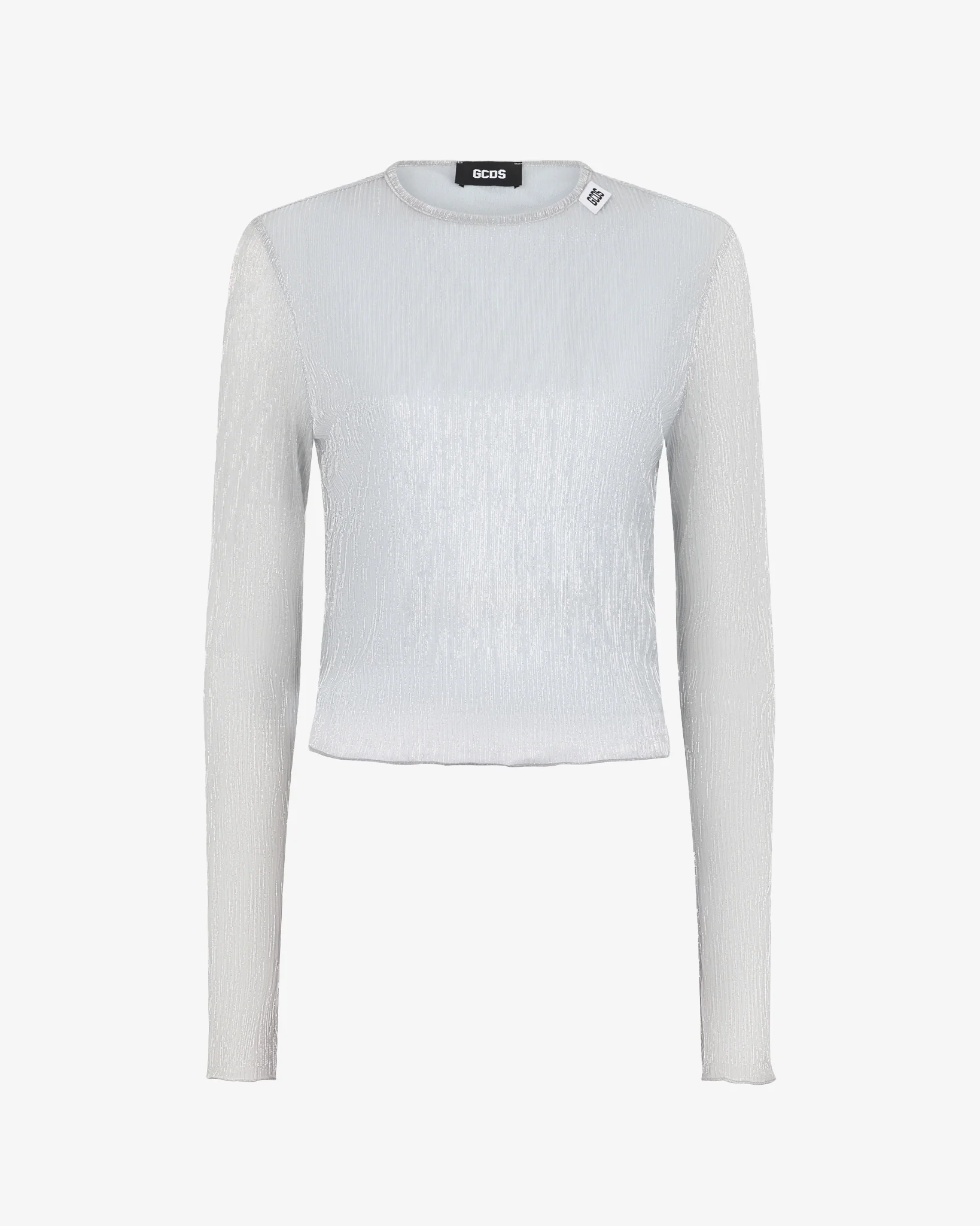 Top a maniche lunghe con ruches