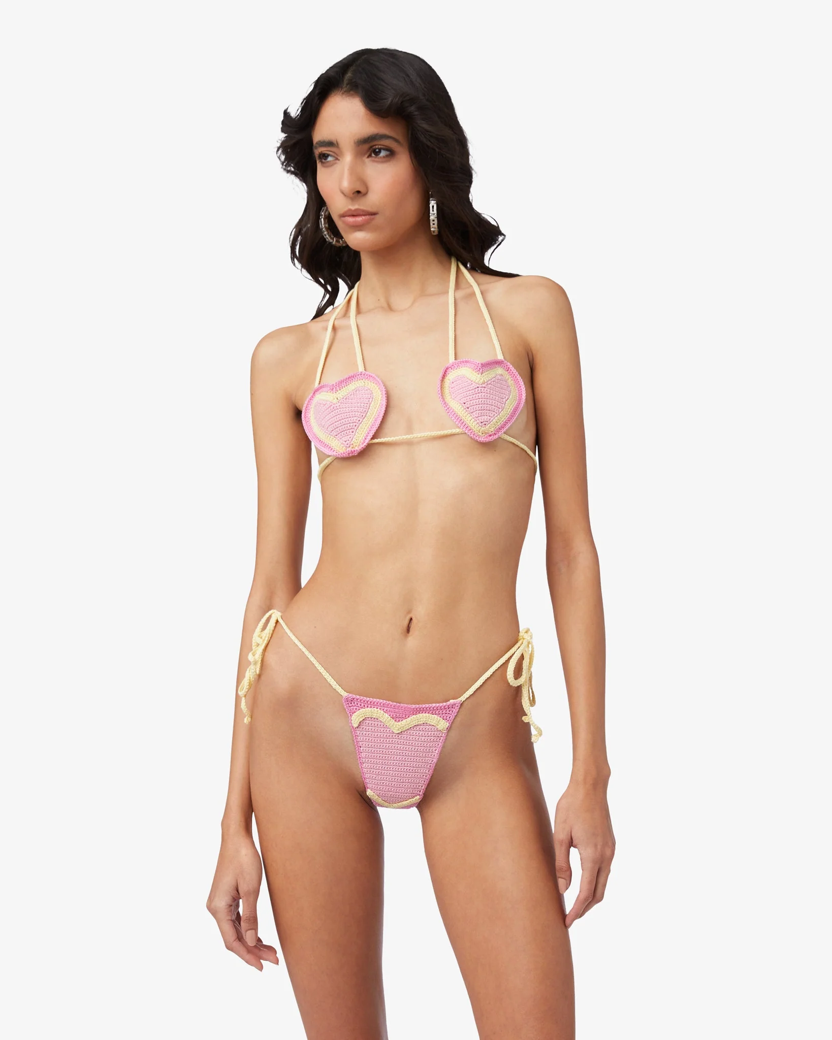 Top Bikini Cuore Crochet - Image 2