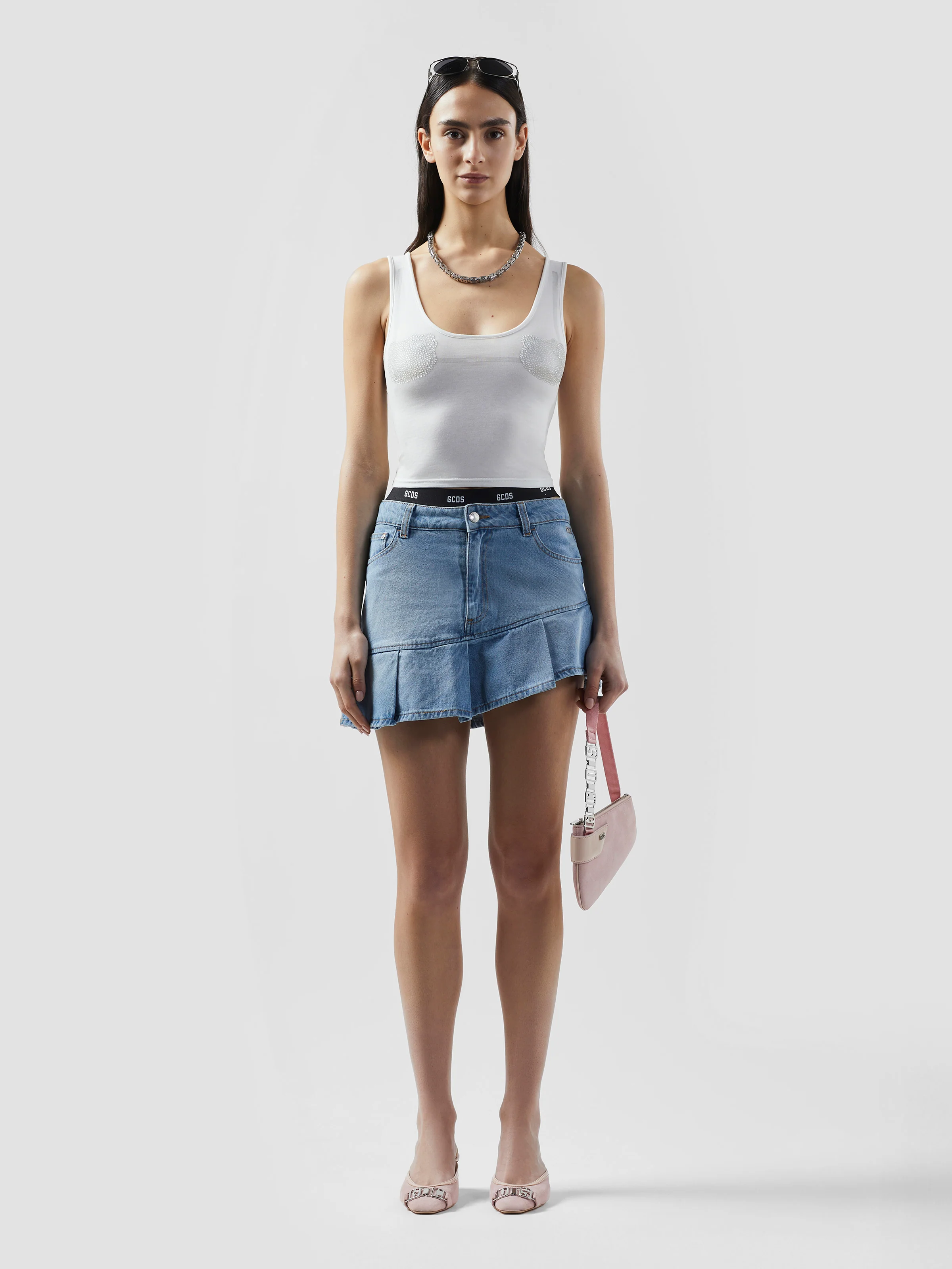 Top con reggiseno stampato Hello Kitty - Image 2