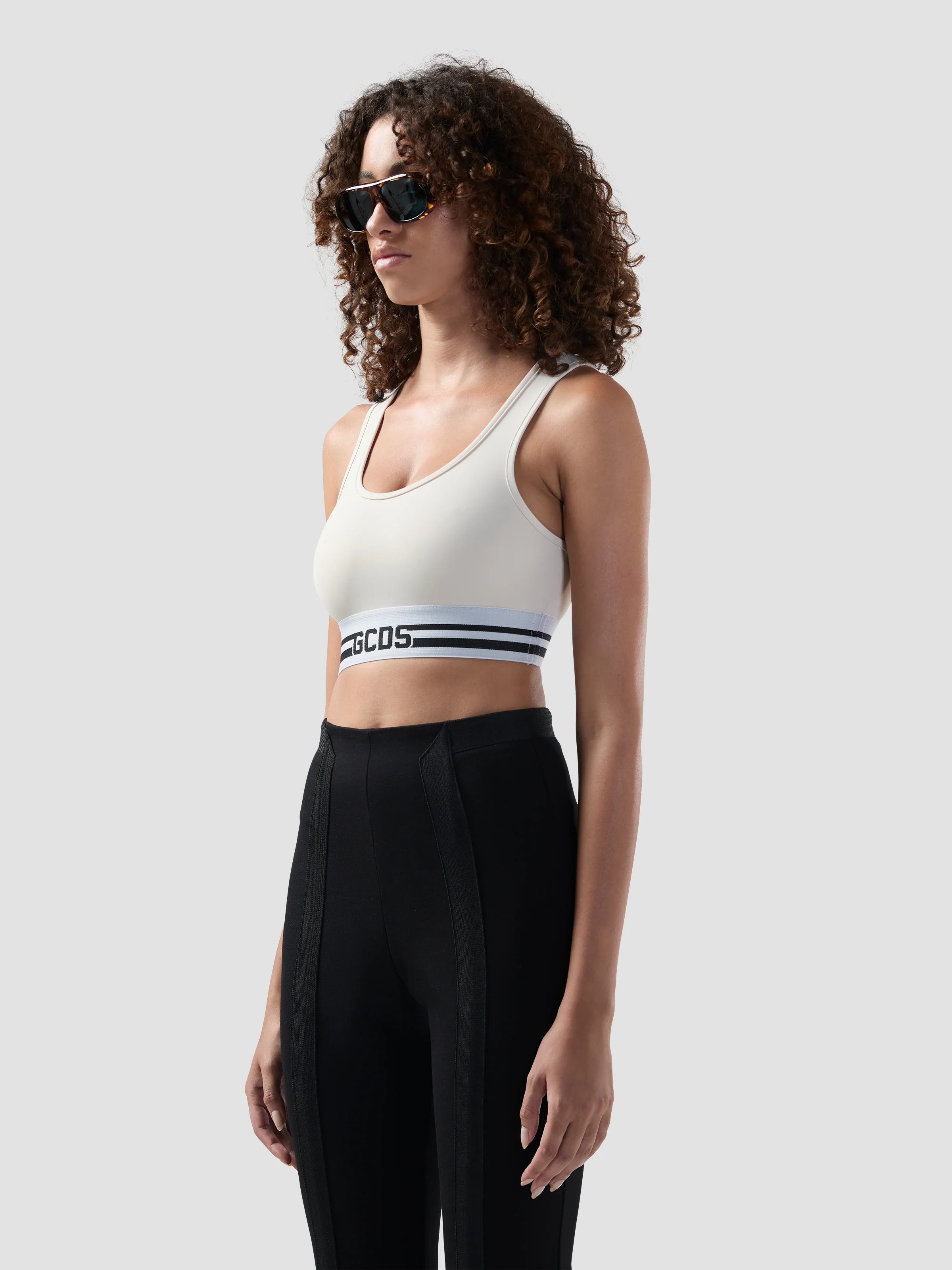 Top mini con righe e logo - Image 4