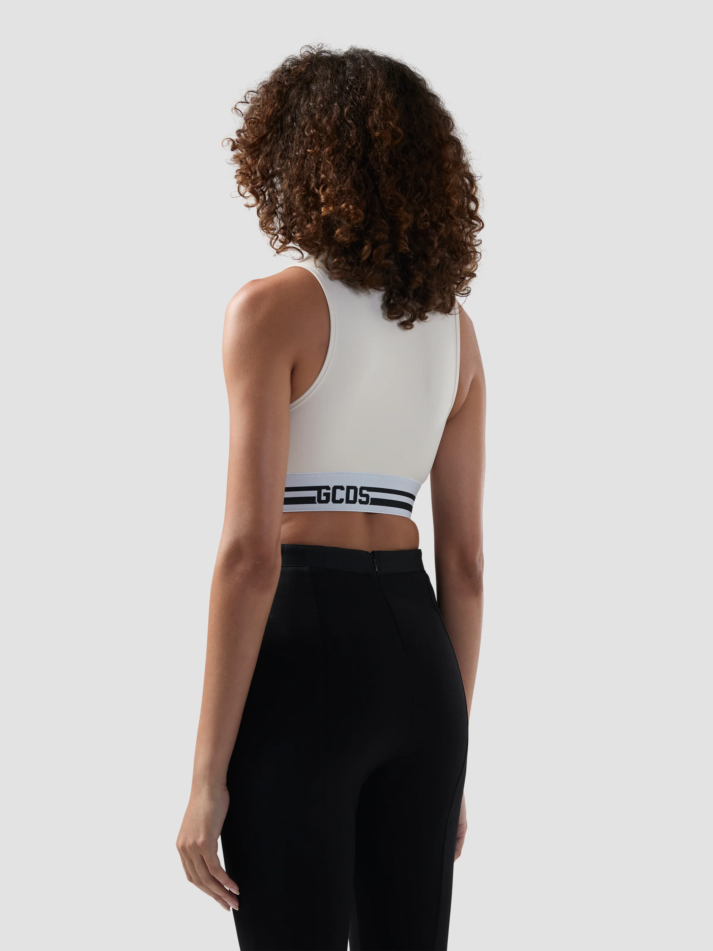 Top mini con righe e logo - Image 5